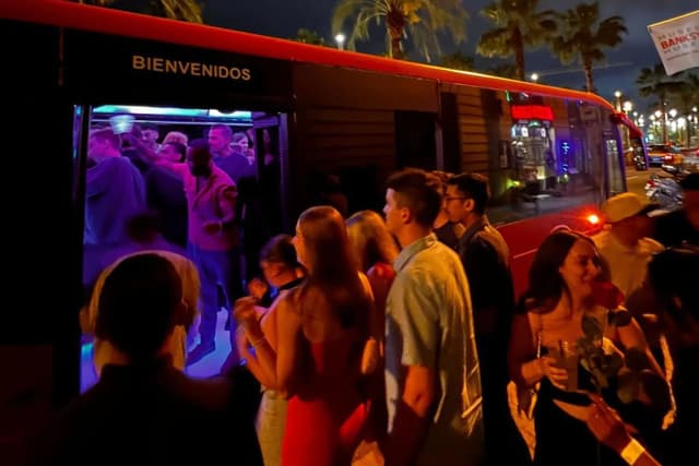 Party bus — Barcelona summer 2026
