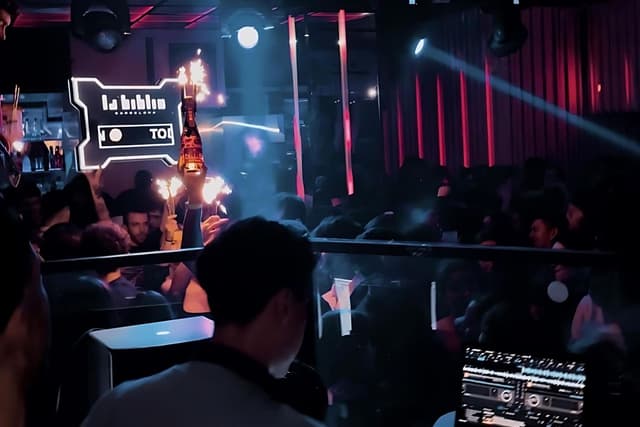 La Biblio Barcelona VIP table