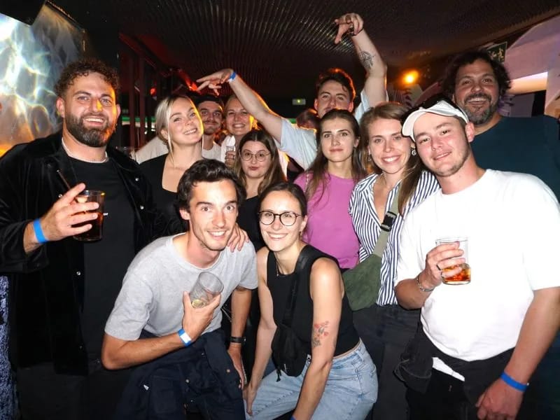 Welcome party Barcelona — international group meet-up at top club